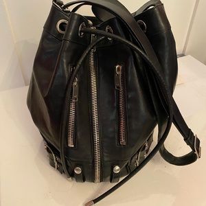 *SOLD* Saint Laurent Medium Rider Bag- Washed leather